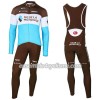 Tenue Maillot M/L + Collant à Bretelles 2018 AG2R La Mondiale N002